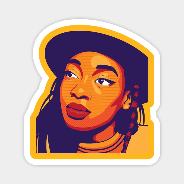 Little Simz Magnet by Woah_Jonny