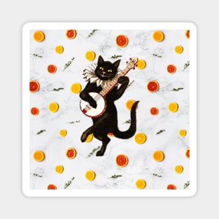 Cat painting #2 Magnet