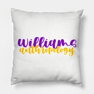 williams college anthropology Pillow