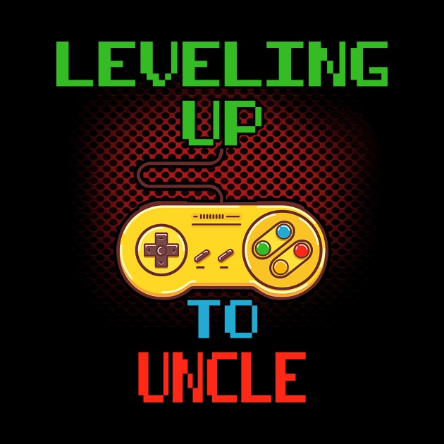 Promoted To Uncle T-Shirt Unlocked Gamer Leveling Up by wcfrance4