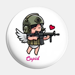 Tactical Cupid Pin