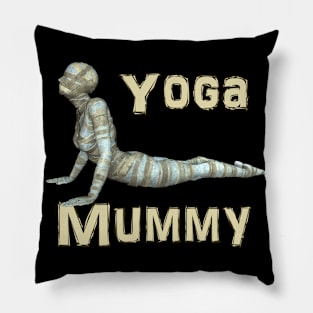 Yoga Mummy Cobra Pose Pillow