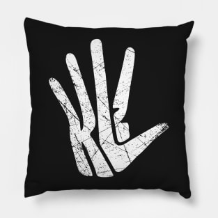 Kawhi Leonard Unofficial distressed Pillow