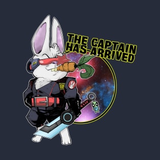 "THE CAPTAIN HAS ARRIVED" - CAPTAIN BUNNY T-Shirt