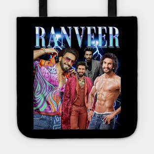 Ranveer Singh, Bollywood actor, Indian actor, 90s bootleg style Tshirt Tote