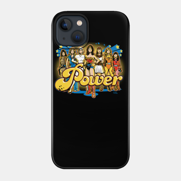 Women of 70s TV - POWER! - Popular - Phone Case