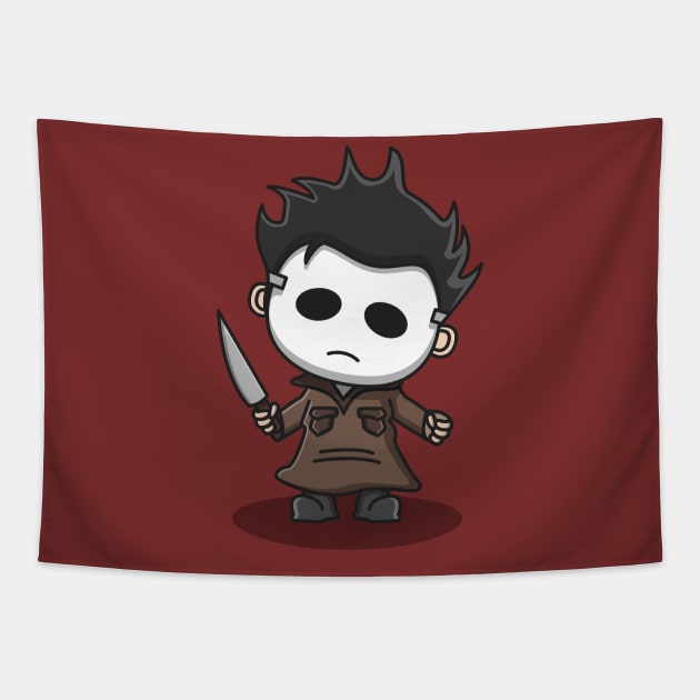 cute Michael Myers Tapestry by fflat hds