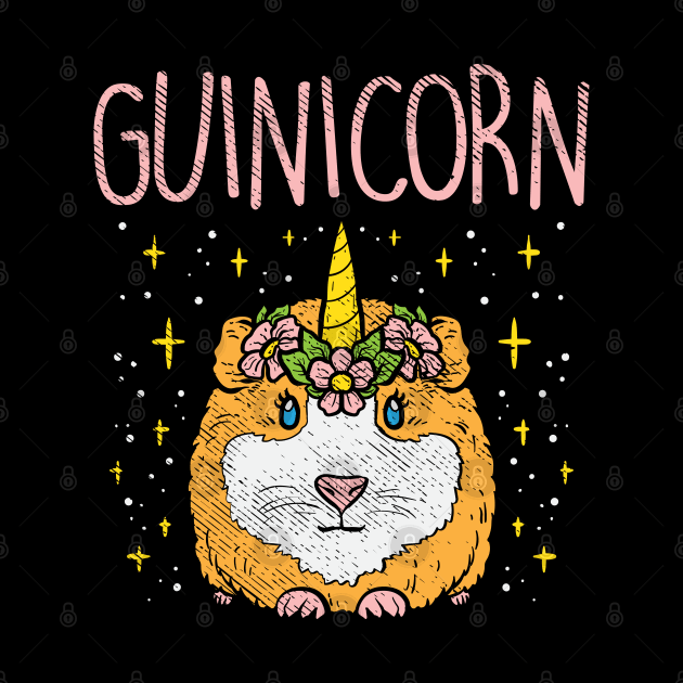 Guinicorn, Sweet Funny Guinea Pig Lover Xmas Gift by maxdax