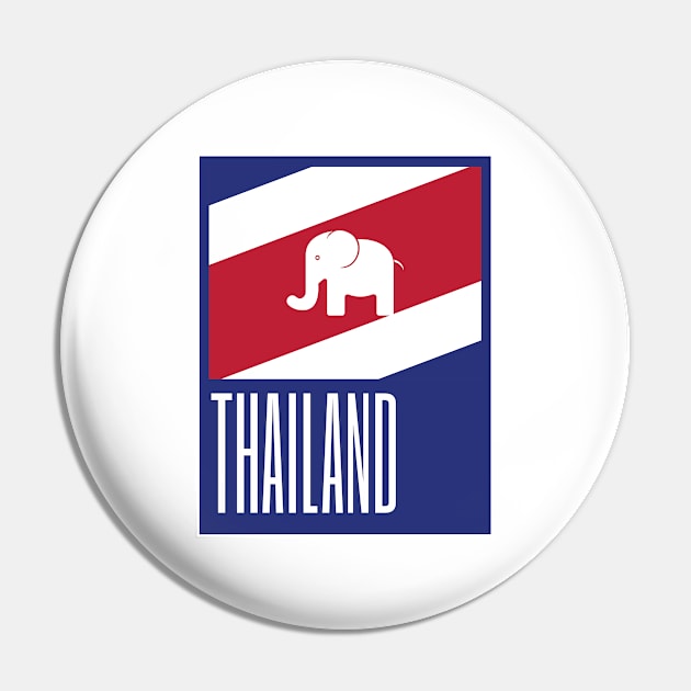 Thailand Country Symbols Pin by kindacoolbutnotreally