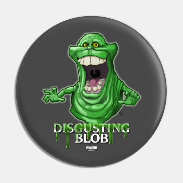 Disgusting Blob Pin by AndysocialIndustries