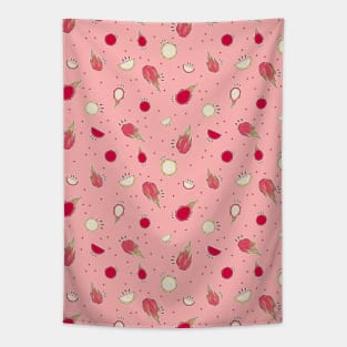 Dragon fruit pattern Tapestry