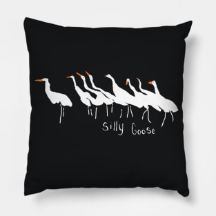 Silly Geese Pillow