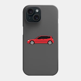 Honda Civic EG Pixelart Phone Case