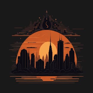 sunset city T-Shirt