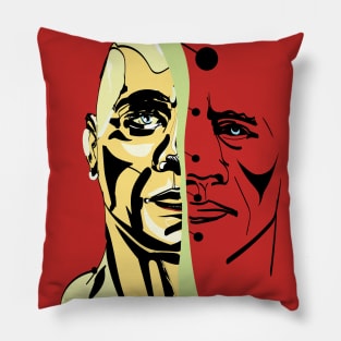 face of man Pillow