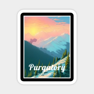 Purgatory Durango Colorado ski Magnet