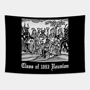 Class of 1693 Reunion - Witches - Dark version Tapestry