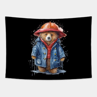 Groovy Paddington Bear Tapestry