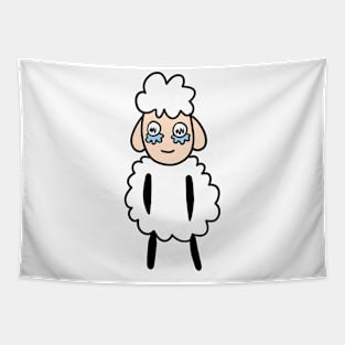 cute little sheep Tapestry