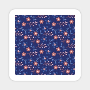 Florals at Night Magnet