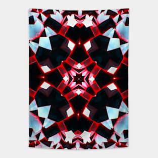 Fantasy geometric pattern. Aesthetic picture. Tapestry