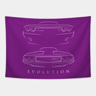 Evolution 1970 - Dodge Challenger R/T Tapestry