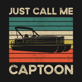 Just Call Me Captoon T-Shirt