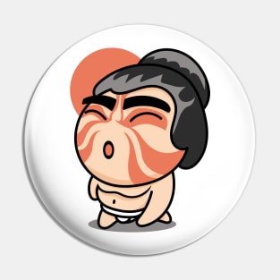 Sumo wrestler Pin