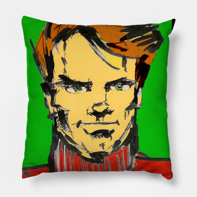 Ginger Guy Pillow by LupiJr