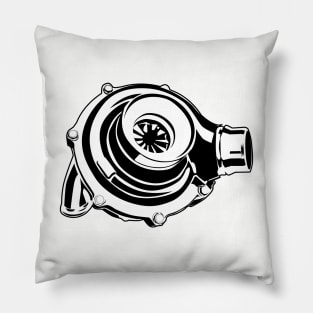 TURBO CHARGER Car part jdm illustration Pillow