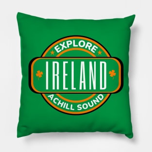 Achill Sound, Ireland - Irish Town Pillow