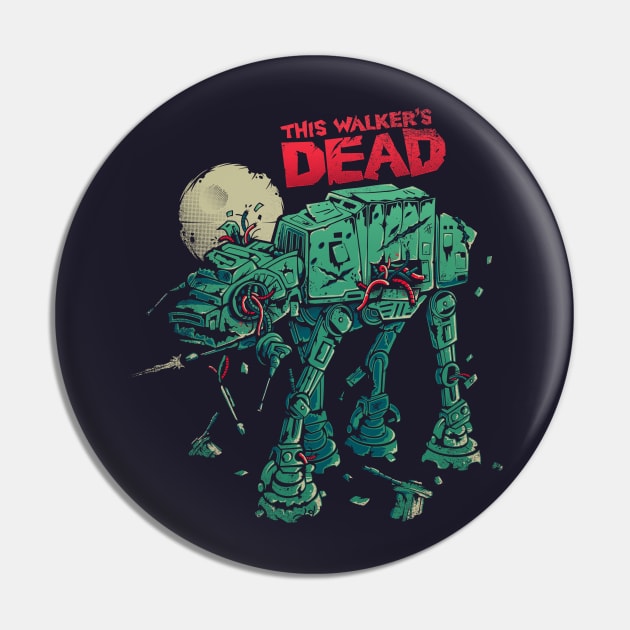 Walker's Dead V2 Pin by victorsbeard