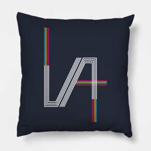 Eighties Vinyl Addict Pillow