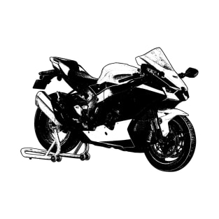 Ninja ZX10R Bike Sketch Art T-Shirt