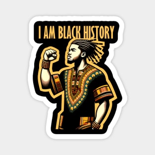 I Am Black History Month African American Magnet