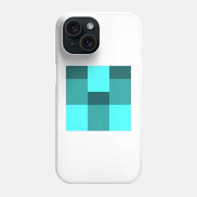 Blue summer abstract Phone Case by chimmychupink