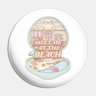 Meet Me at the Beach Pocket Diner House Pin