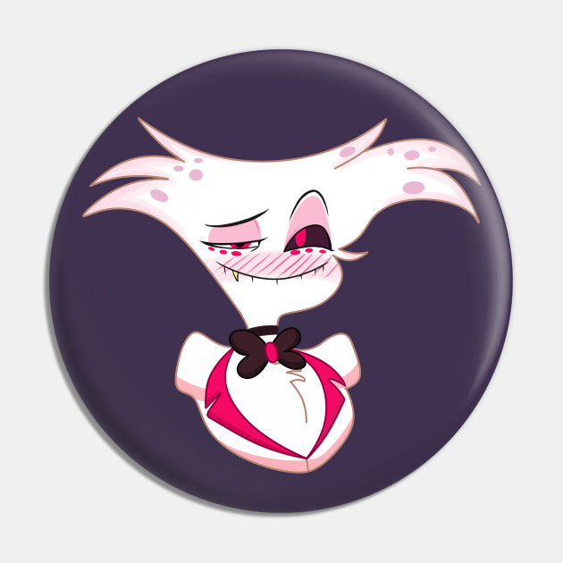 Angel Dust - Hazbin hotel - Angel Dust - Pin | TeePublic