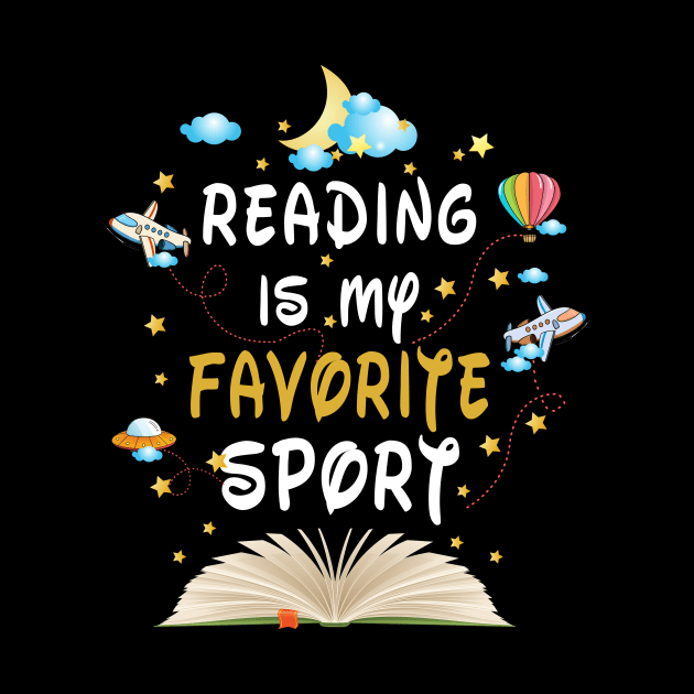 Reading Is My Favorite Sport Book lovers by torifd1rosie