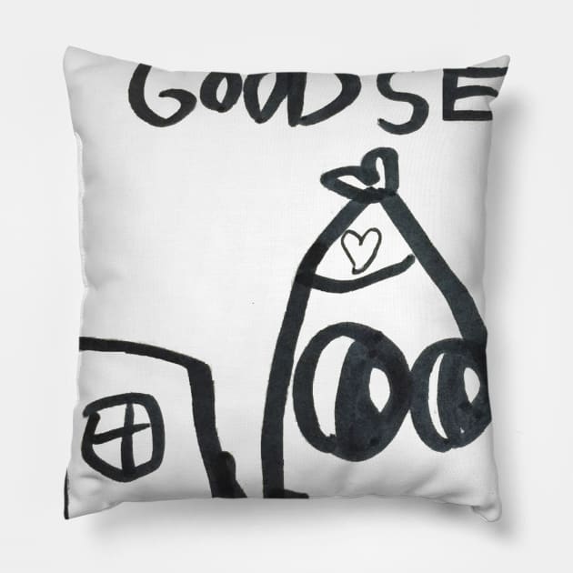 Good Seed Pillow by WhitneyWooHoo