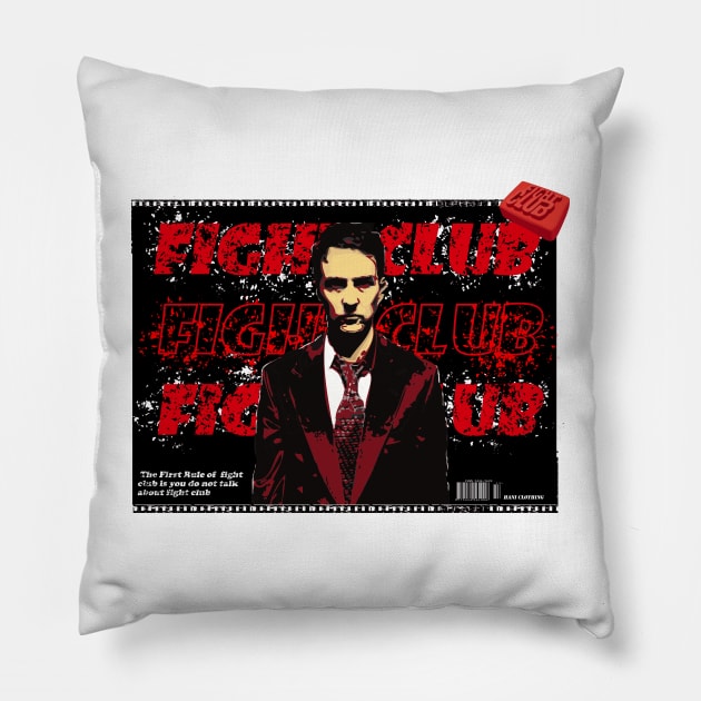 FIGHT CLUB AESTHETIC Pillow by Hani-Clothing