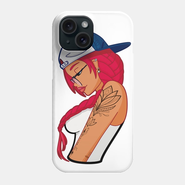 TATTOO GIRL Phone Case by Onlymery