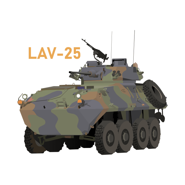 LAV-25 Armored Reconnaissance Vehicle by NorseTech