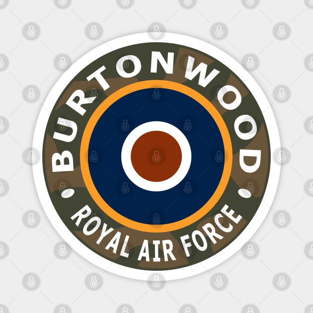 RAF Burtonwood Magnet by Lyvershop