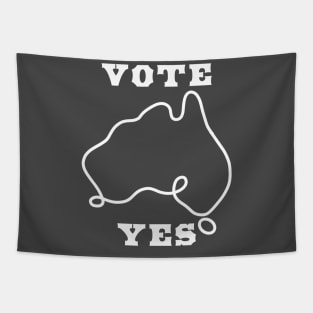 Vote yes design Tapestry