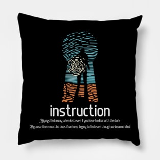 instruction Pillow