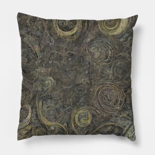 Spiral of time Pillow