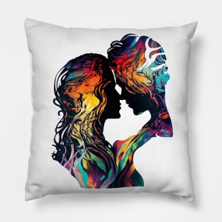 Dreamy Silhouette Pillow