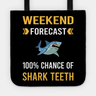 Weekend Forecast Shark Teeth Tote