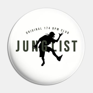 Junglist Raver Dreadlocks Pin